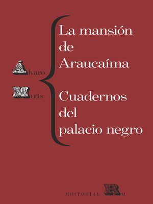 cover image of La mansión de Araucaíma. Cuadernos del palacio negro
